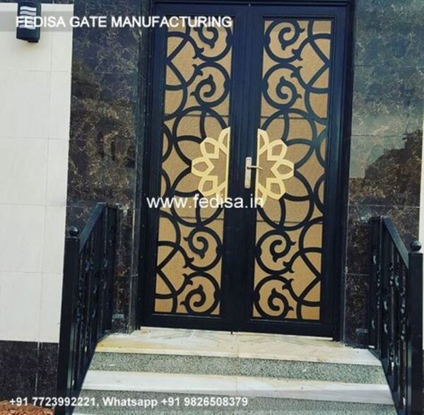 Iron Gate Design Sliding Gate Design Single Palla Gate Design Main Gate Steel Handle Design