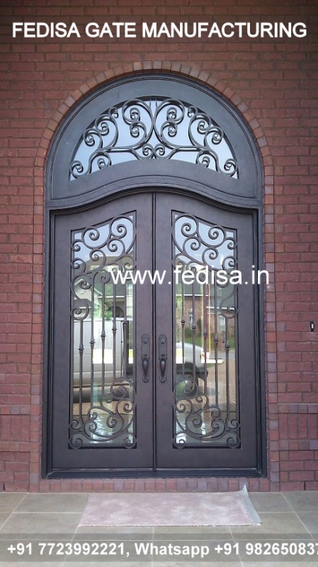 Iron Gate Design Sliding Gate Design Main Gate Pipe Design New Laser Cutting Steel Gate