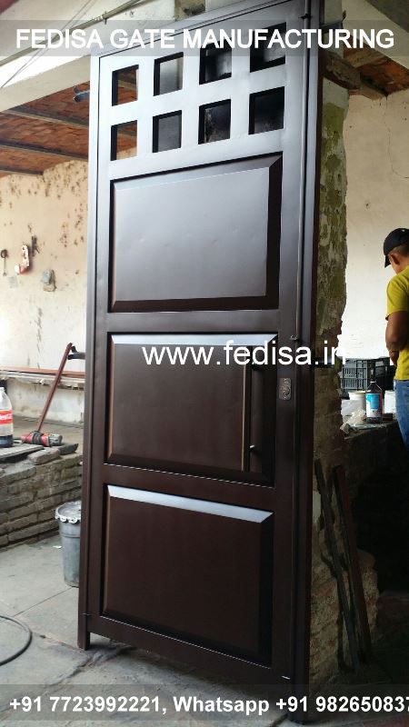 Iron Gate Design Safety Grill Gate Design For Main Door Compound Gate Color Iron Sheet Main Gate Design