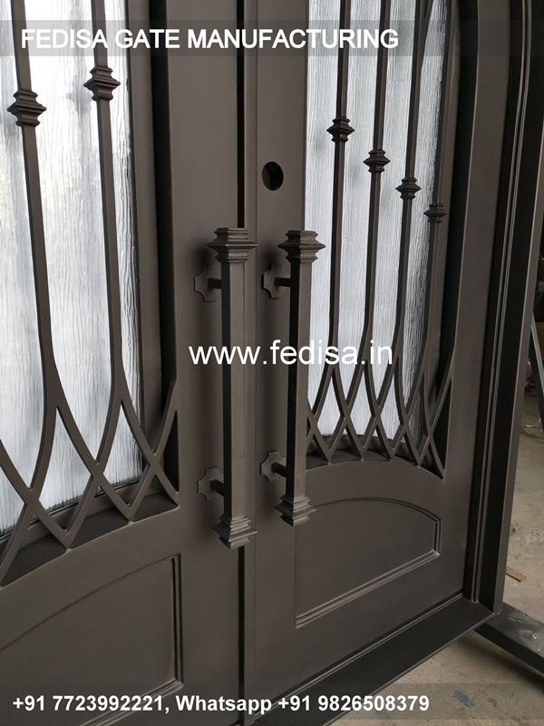 Iron Gate Design Safety Grill Gate Design For Main Door Palisade Gates Designs Wooden Gate Door Design