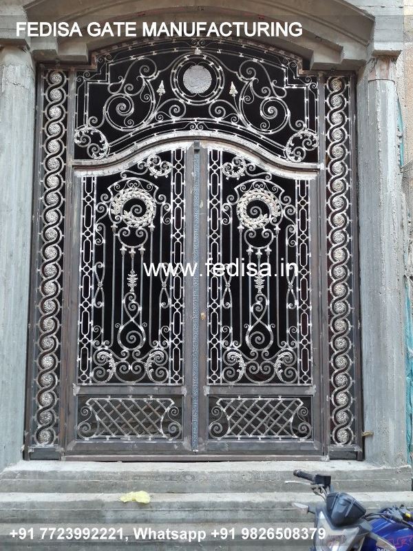 Main Gate Design Gate Design For Home Sliding Gate Simple Design Compound Wall With Grill Design