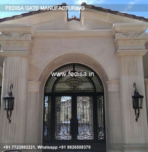 Iron Gate Design Safety Grill Gate Design For Main Door Wrought Iron Entrance Gates Different Design Of House Gates