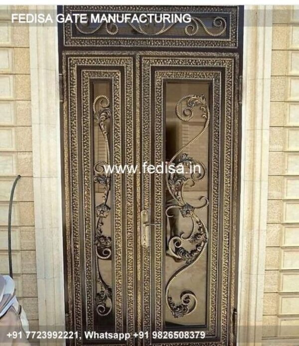 Iron Gate Design Simple Gate Design Main Gate Design Double Door Contemporary House Gate Design