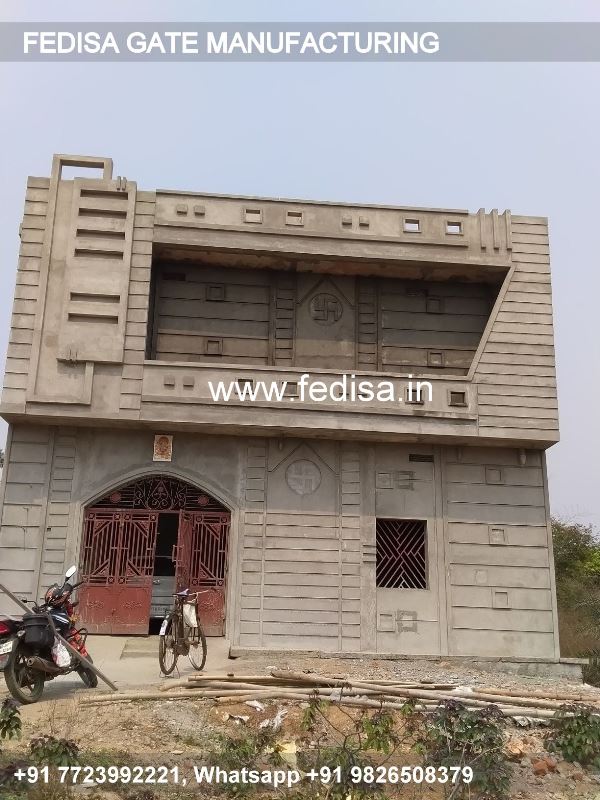 Iron Gate Design Simple Gate Design Outdoor Iron Gate Design Double Gate Fence Design