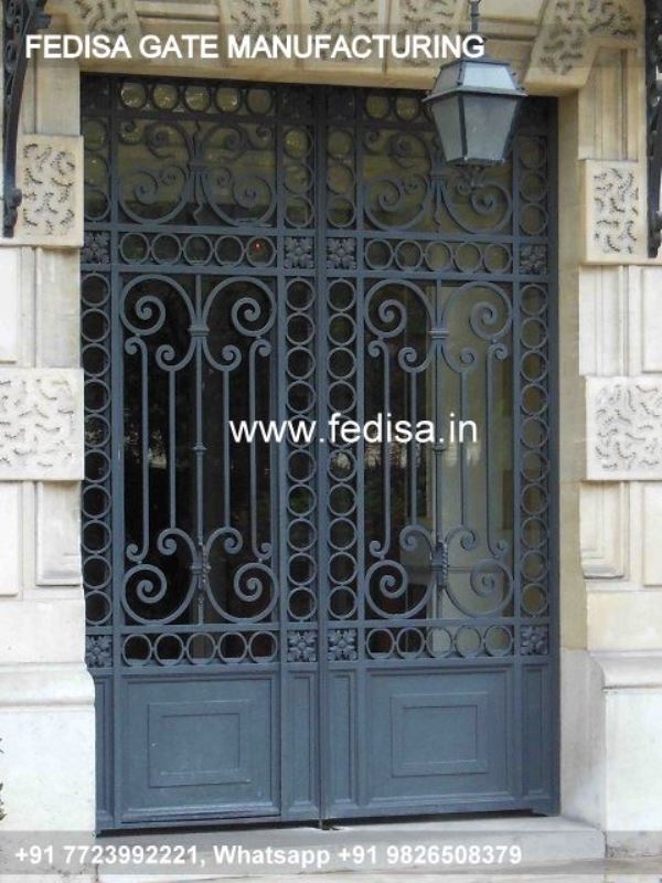Iron Gate Design Safety Grill Gate Design For Main Door Cost Of Grill Gate Round Bar Window Grill Design
