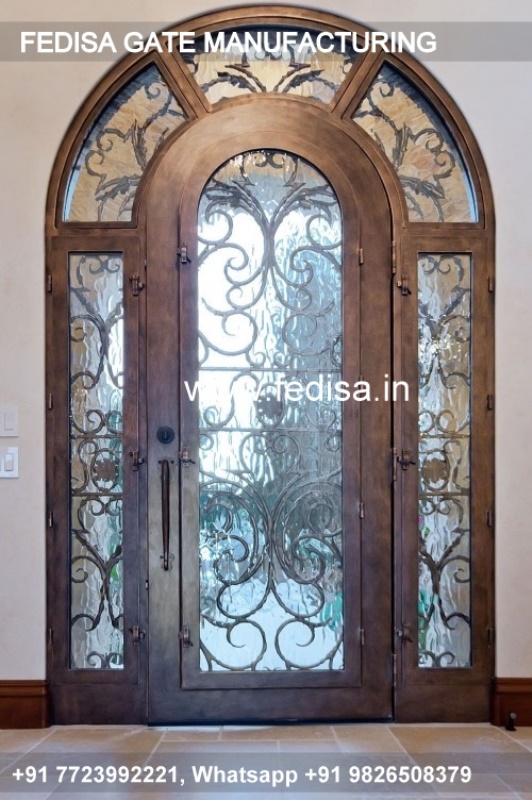 Iron Gate Design Simple Gate Design Wood Gate Color Design Boundary Wall Design With Grill