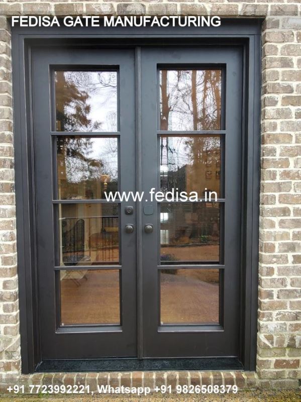 Iron Gate Design Safety Grill Gate Design For Main Door Steel Single Door Gate Design Fiber Gate Design