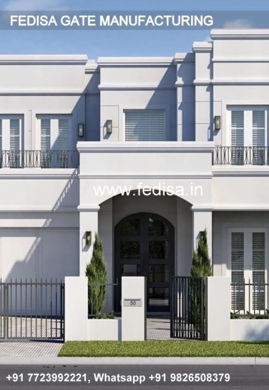 Iron Gate Design Sliding Gate Design Main Gate Color Simple Sliding Gate Design