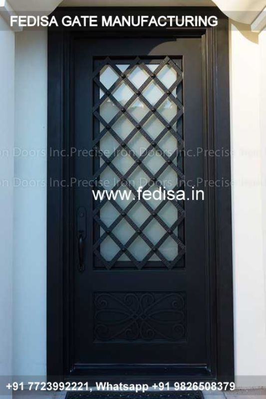 Main Gate Design Main Gate Design 5346 Boundary Wall Design With Gate Steel Gate Lock Design