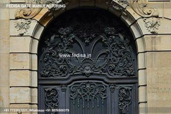 Iron Gate Design Safety Grill Gate Design For Main Door Steel Main Gate Maharaja Gate Steel
