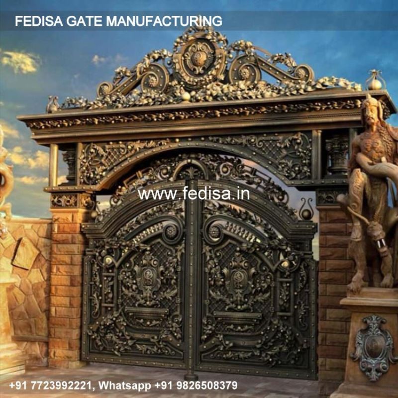 Gate Design Front Gate Design Lohe Ke Gate Design Wall Compound Grill Design