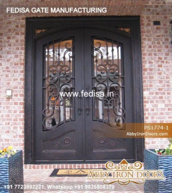 Main Gate Design Gate Design For Home Lohe Ke Fancy Gate 7 Feet Gate Design