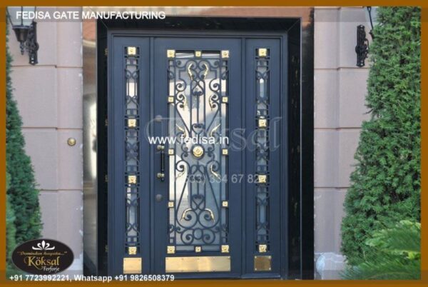 Iron Gate Design Safety Grill Gate Design For Main Door Rod Iron Gate Designs Granite Name Plate Designs For Main Gate