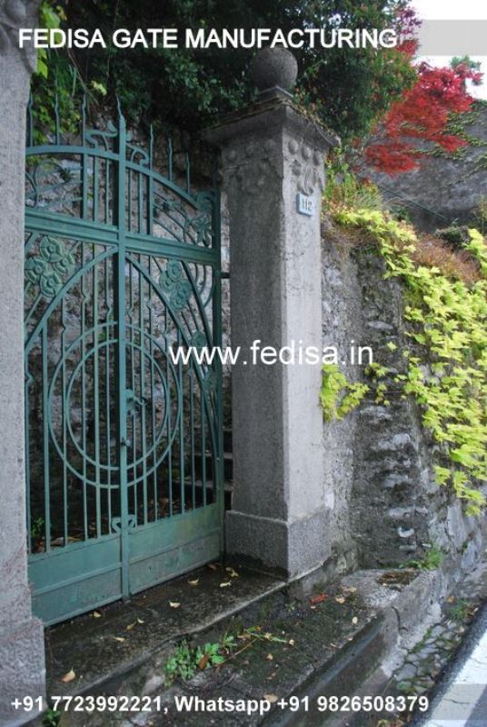 Gate Design Steel Gate Design 30 Feet Main Gate Design Boundary Gate Pillar Design