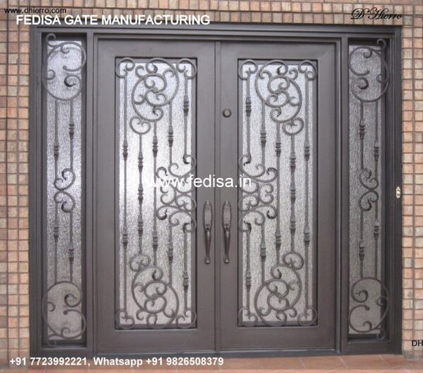 Gate Design Gate Color Steel Gate Design For Temple Steel Loha Mix Gate