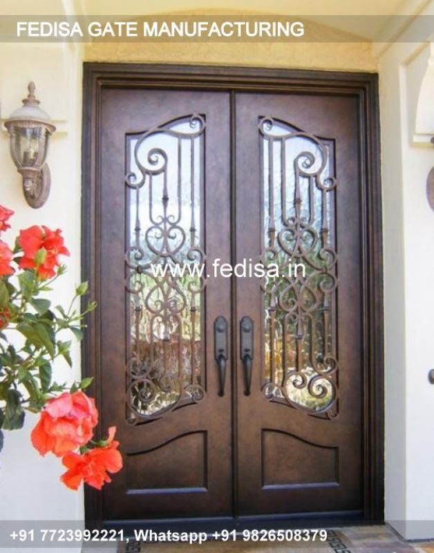 Iron Gate Design Safety Grill Gate Design For Main Door Maharaja Main Gate Design Teak Wood Gate Design