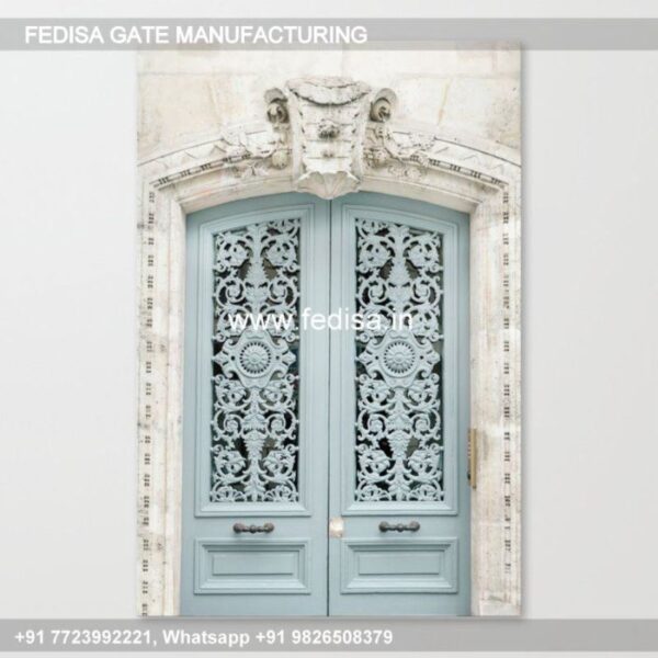 Iron Gate Design Sliding Gate Design Gate Design For Temple Main Gate Color Paint Design