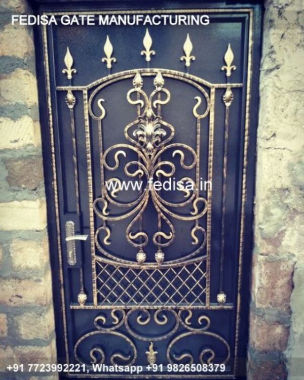 Main Gate Design Modern Gate Design Single Gate Grill Design Round Main Gate Design