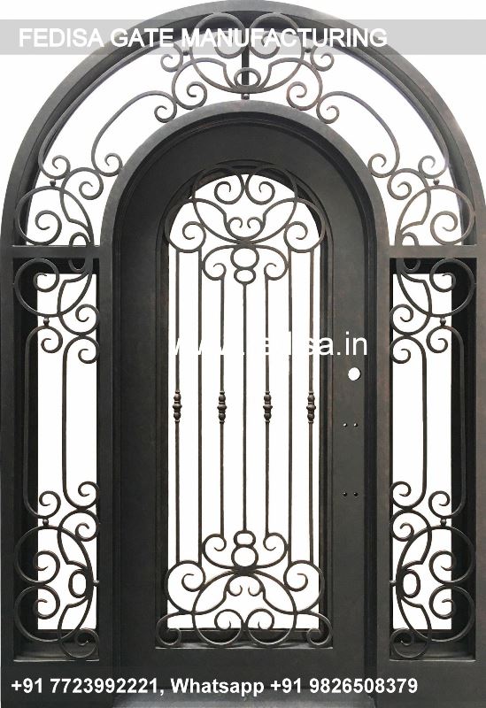 Iron Gate Design Front Gate Designs For Houses House With Gate Design Boundary Design Gate