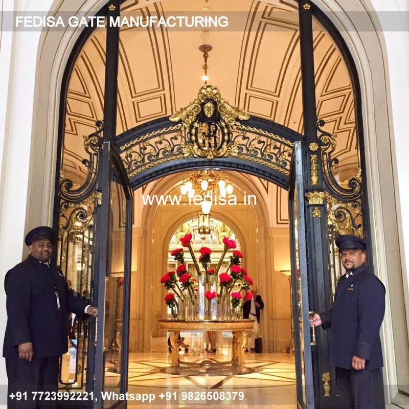 Iron Gate Design Sliding Gate Design Low Cost Simple Main Gate Design Triple Gate Design