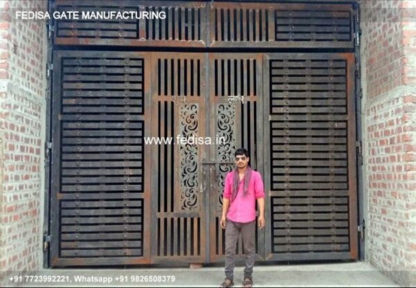Iron Gate Design Safety Grill Gate Design For Main Door Gate Design Flower Maharaja Gate New Design