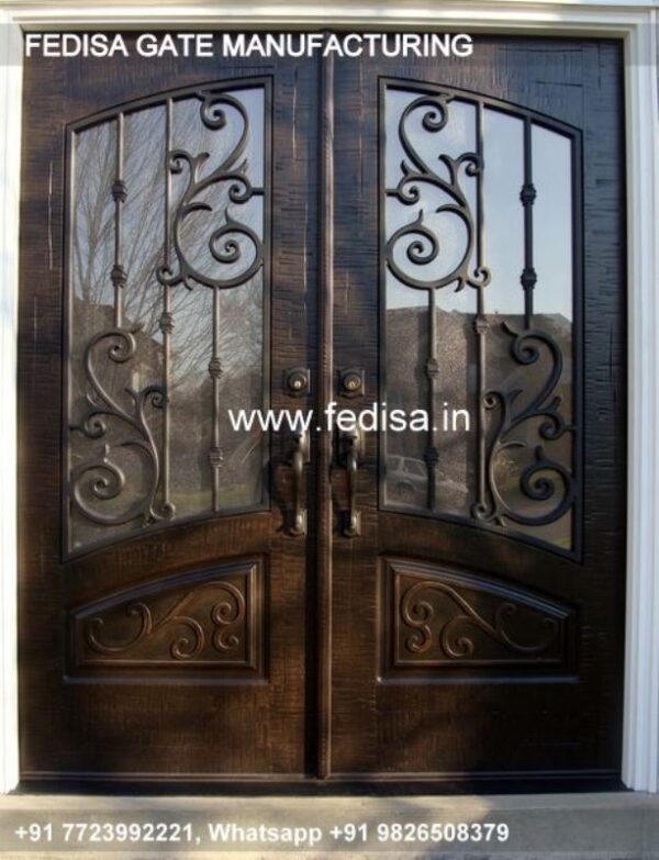 Iron Gate Design Safety Grill Gate Design For Main Door House Gate Entrance Design Lohe K Gate K Design