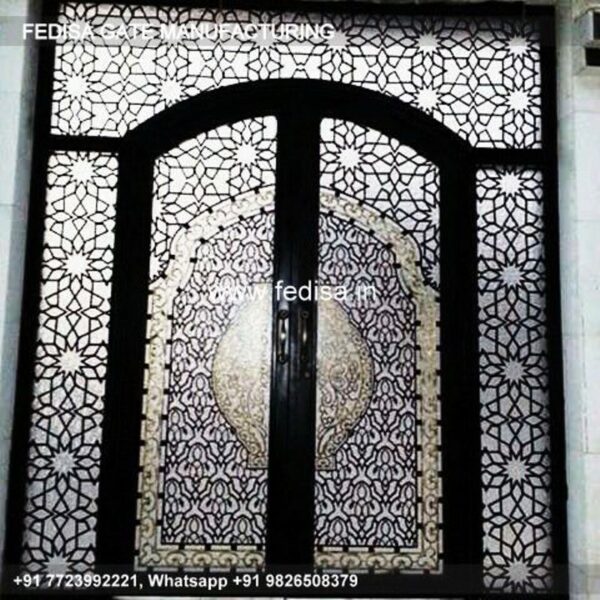 Main Gate Design House Gate Design Boundary Wall With Grill Design Steel Grill Gate