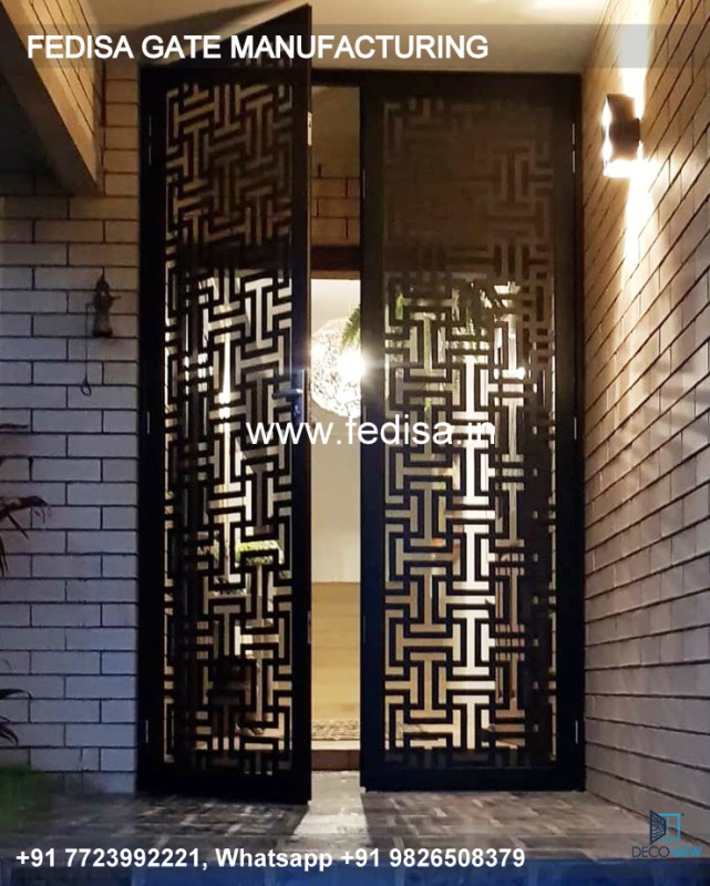 Iron Gate Design Front Gate Designs For Houses Aluminum Grill Gate Single Door Steel Gate Design