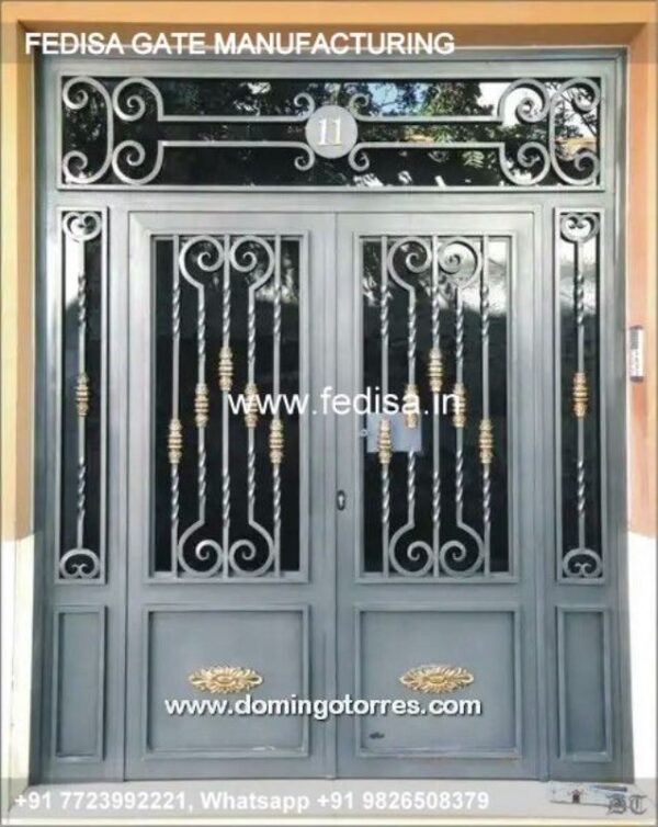 Iron Gate Design Safety Grill Gate Design For Main Door Color For Main Gate Of House Wooden Main Gate