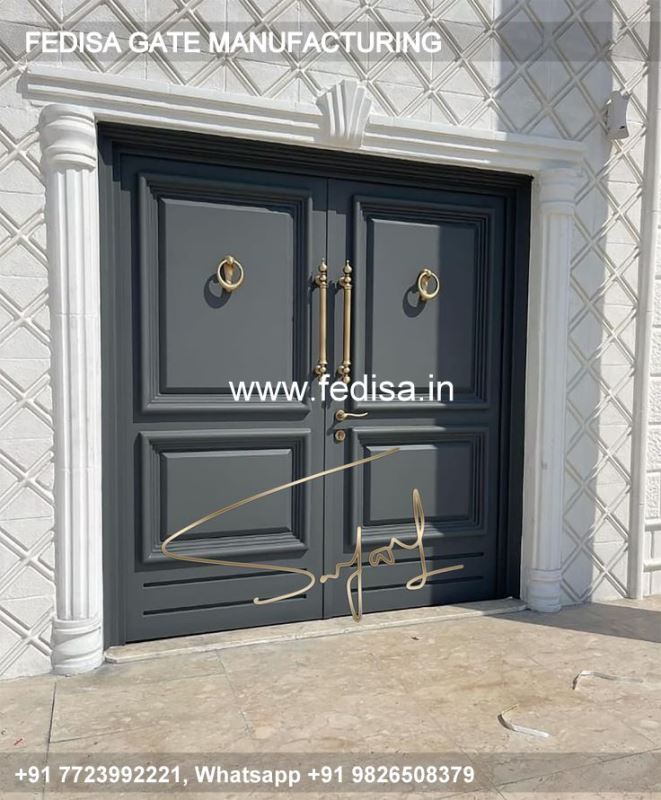 Iron Gate Design Simple Gate Design Steel Gate Design Single Door Mesh Gate Design