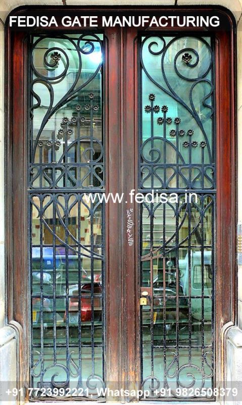 Iron Gate Design Safety Grill Gate Design For Main Door Maharaja Gate Grill Boundary Ka Gate