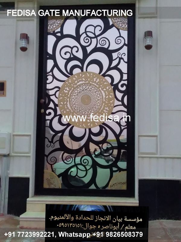 Iron Gate Design Sliding Gate Design Main Gate Design Color Black And White Gate Design