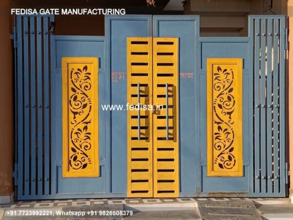 Gate Design Gate Color Steel Gate Single Palla Un Ka Parda Ka Design