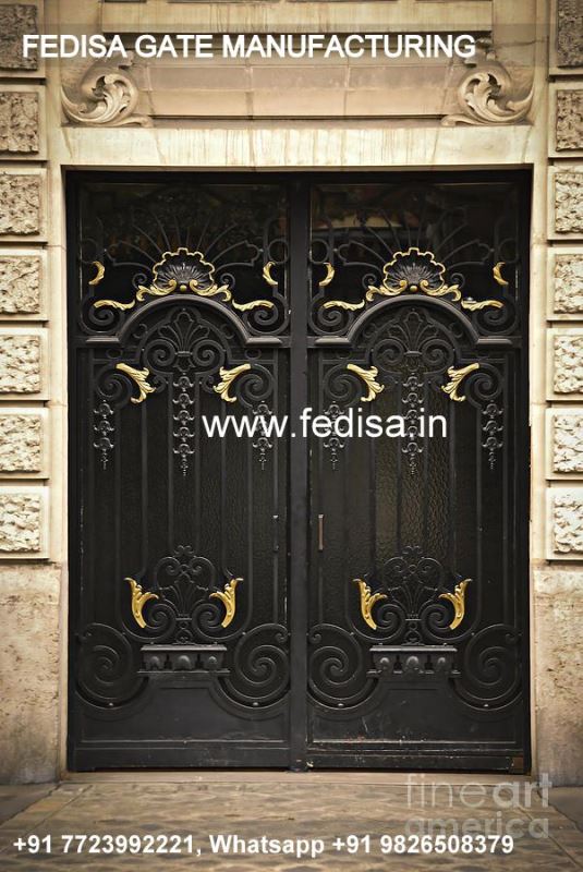 Iron Gate Design Safety Grill Gate Design For Main Door Gate Boundary Design Round Gate Grill Design