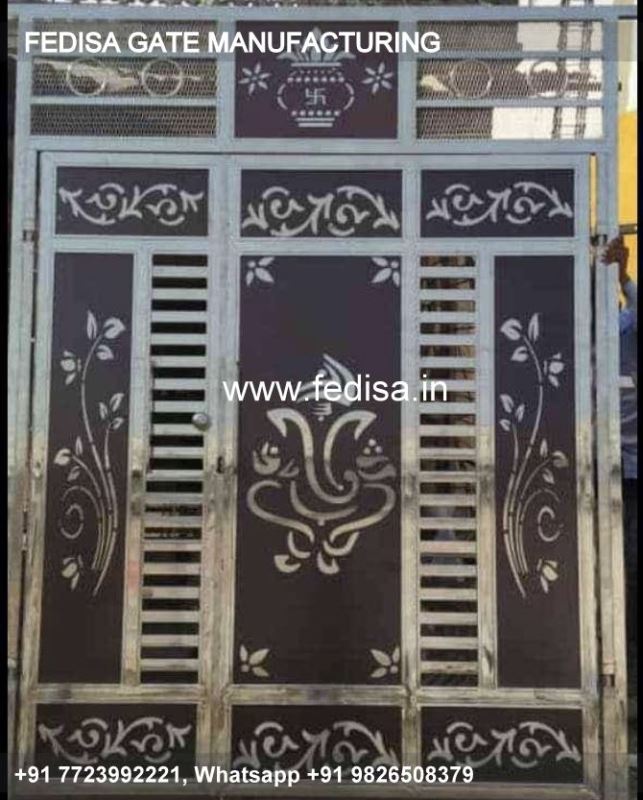 Iron Gate Design Front Gate Designs For Houses Main Gate Laser Cutting Design Ss Safety Gate Design