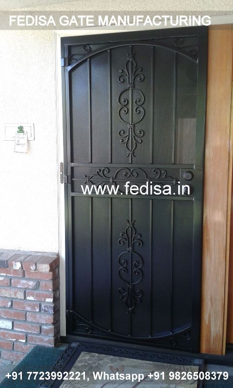 Gate Design Gate Color Iron Gate Single Door Design Accordion Gate Design
