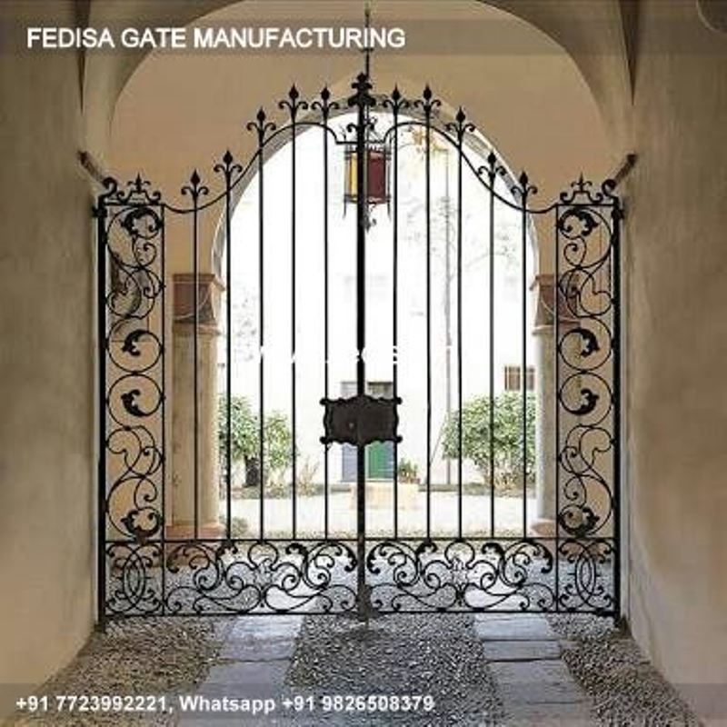 Iron Gate Design Safety Grill Gate Design For Main Door Gate And Compound Wall Design Channel Wala Gate