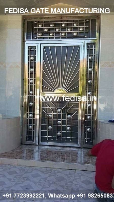 Iron Gate Design Sliding Gate Design Solid Gate Design Entrance Gate Color
