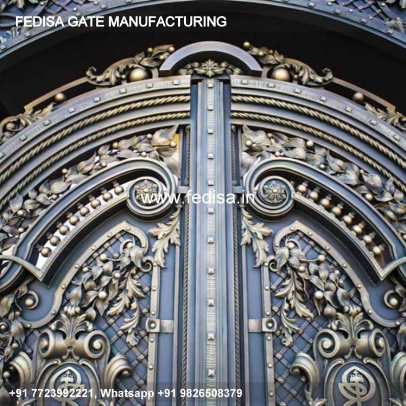 Main Gate Design Gate Design For Home 18 By 7 Gate Design Main Gate Design With Boundary Wall