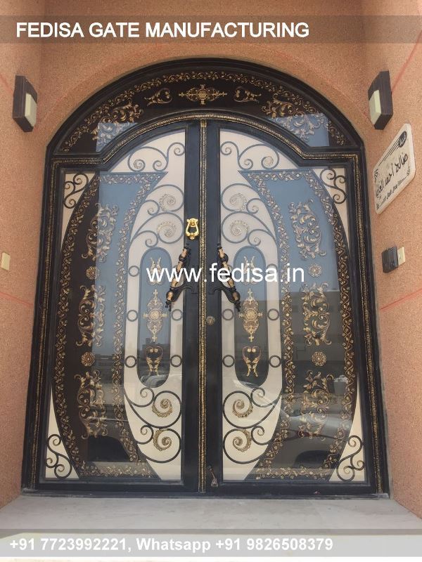 Iron Gate Design Sliding Gate Design Metal Sliding Gate Design 14 Feet Gate Design