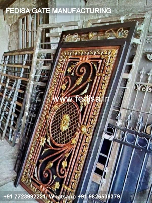 Iron Gate Design Simple Gate Design No Sag Gate Design Steel Temple Gate Design