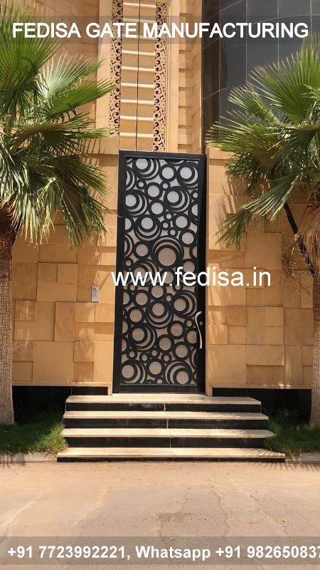 Iron Gate Design Simple Gate Design Main Gate New Design 2034 Gate Design With Small Door