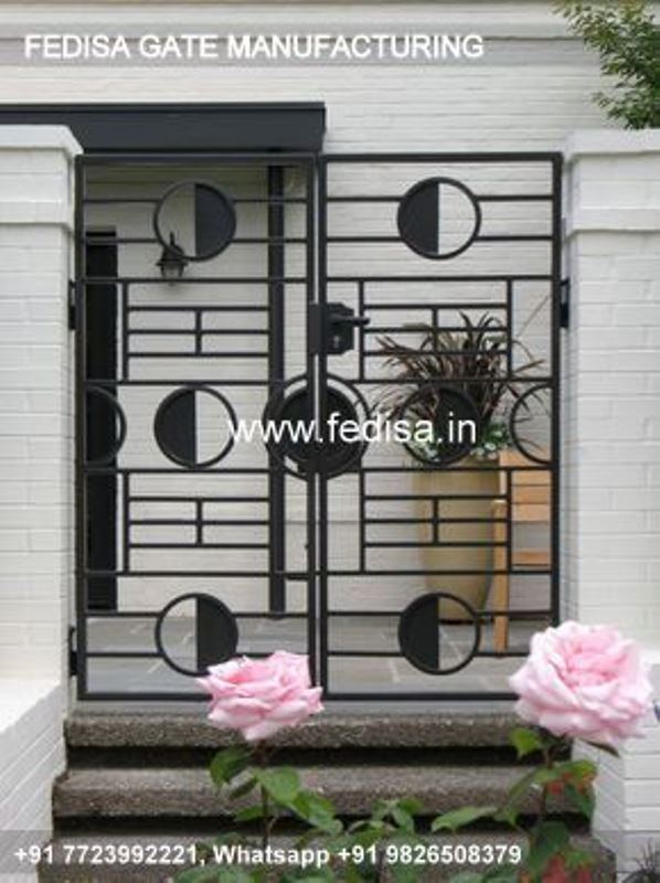 Iron Gate Design Sliding Gate Design Main Gate Design In Square Pipe Wall Grill Design