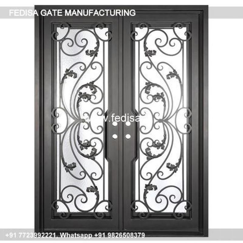 Iron Gate Design Safety Grill Gate Design For Main Door Modern Metal Gate Home Main Gate Color