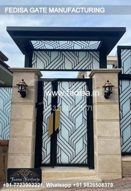 Gate Design Steel Gate Design Sagwan Gate Design Simple Boundary Gate Design
