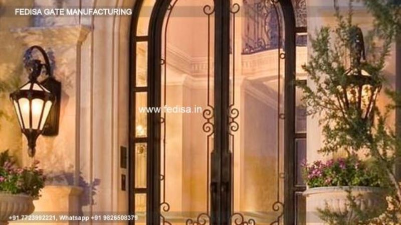 Iron Gate Design Simple Gate Design Mesh Gate Design Panel Gate Design