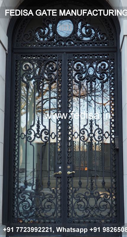 Iron Gate Design Sliding Gate Design Compound Wall Main Gate Solid Gate Design