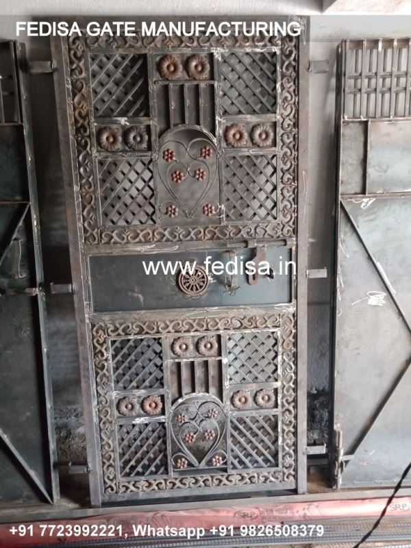 Iron Gate Design Sliding Gate Design Design Gate Steel Front Compound Gate Design