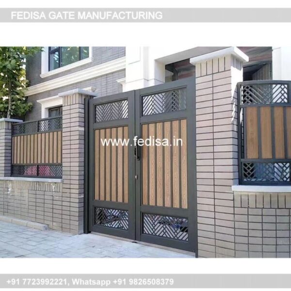 Gate Design Steel Gate Design Get Parda Dijain Flat Entry Gate Design