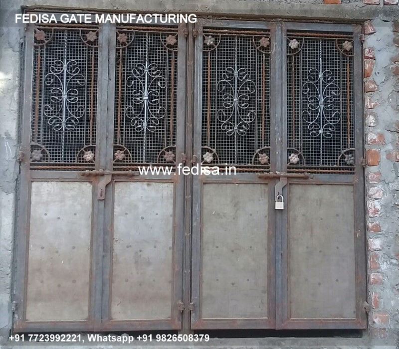 Gate Design Gate Color 18 Fold Steel Gate Design Lohe Ka Get Price